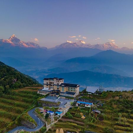 Sarangkot Mountain Lodge Pokhara Bagian luar foto