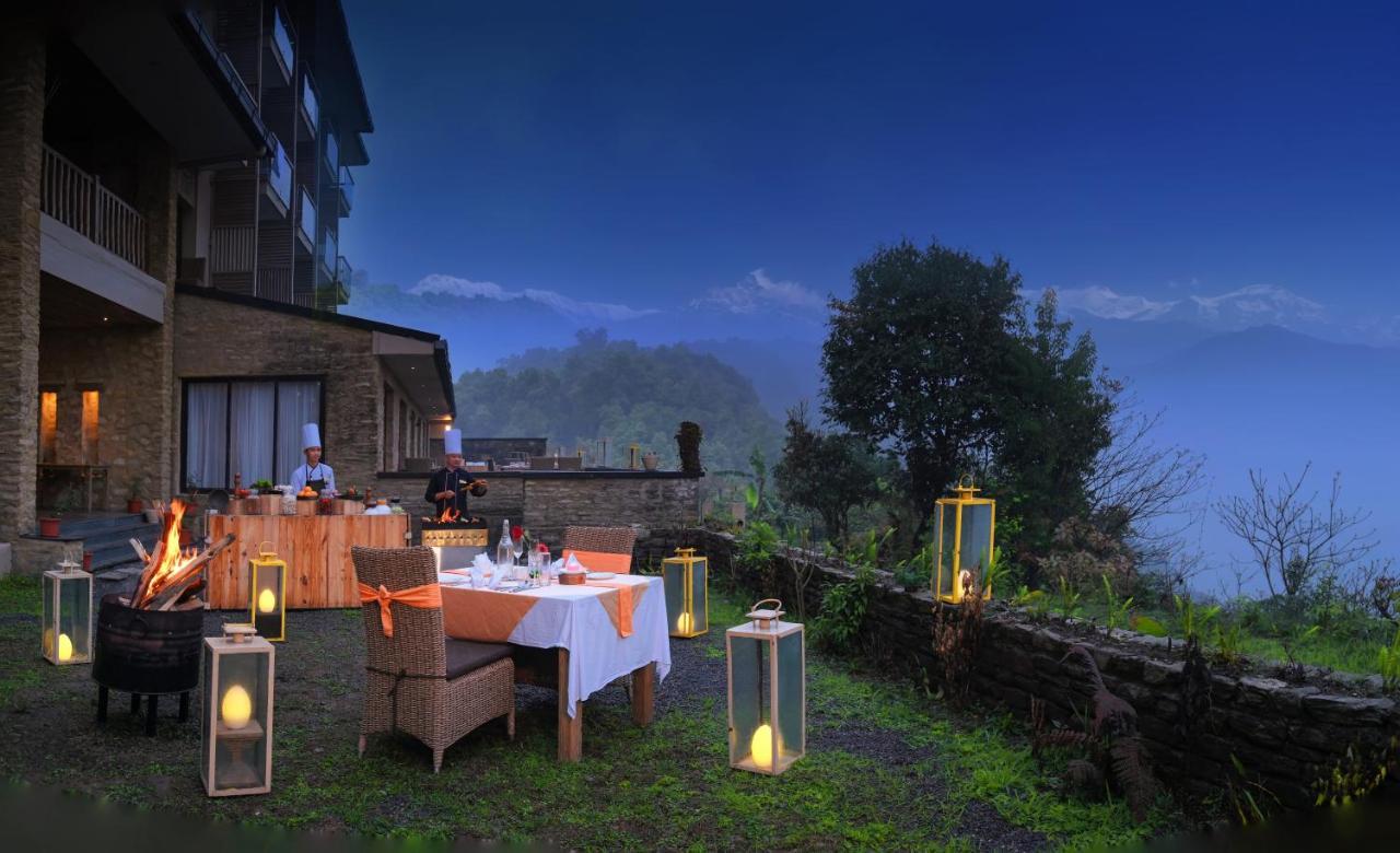 Sarangkot Mountain Lodge Pokhara Bagian luar foto