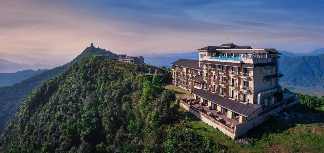 Sarangkot Mountain Lodge Pokhara Bagian luar foto