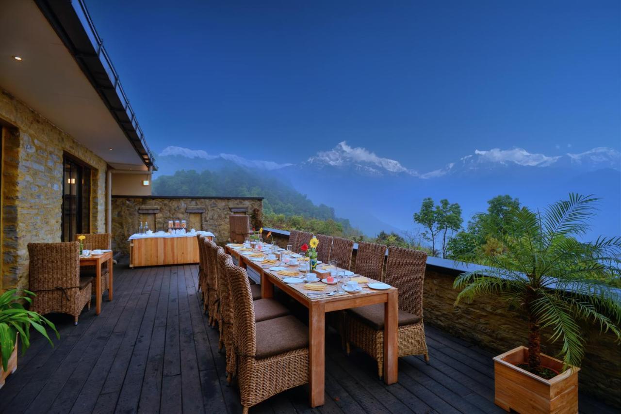 Sarangkot Mountain Lodge Pokhara Bagian luar foto