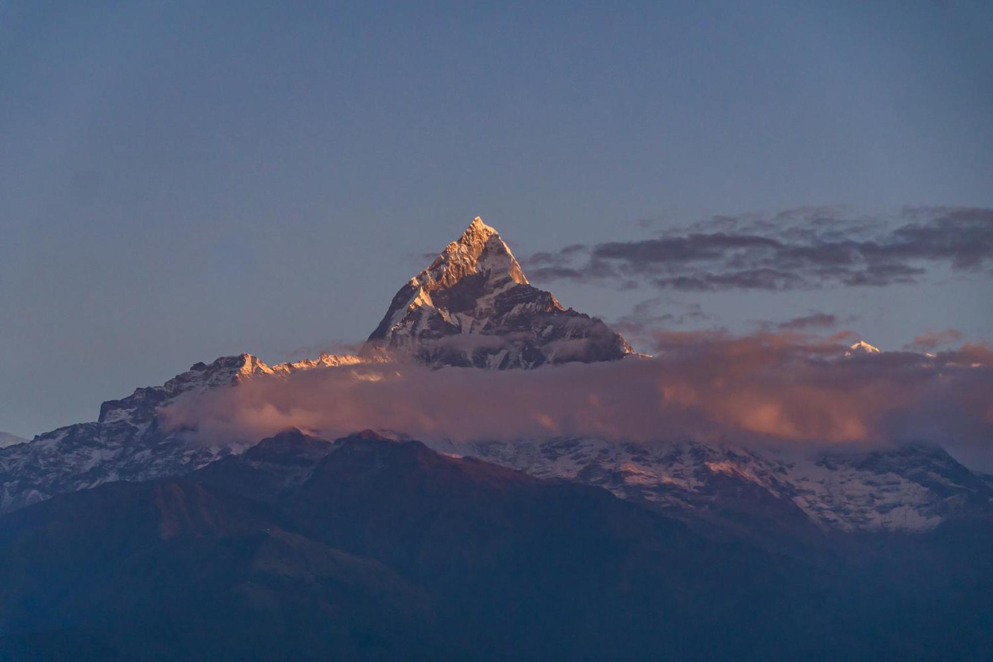 Sarangkot Mountain Lodge Pokhara Bagian luar foto